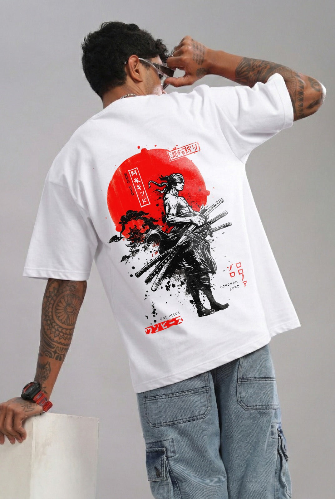Zoro Samurai Oversized Tee
