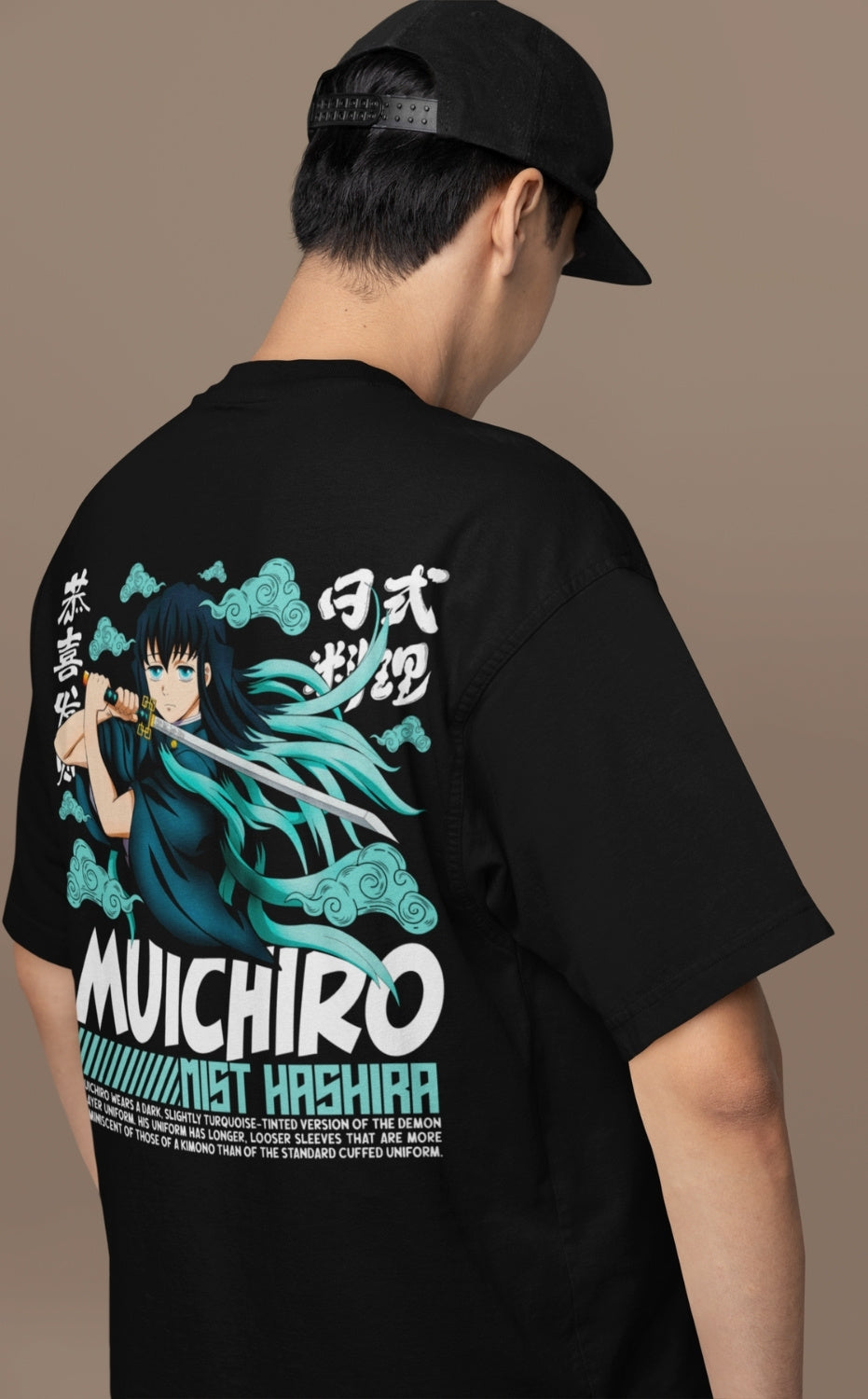 Muichiro Mist Hashira Oversized T-Shirt