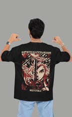 Rengoku Flame Hashira Oversized Anime T-Shirt