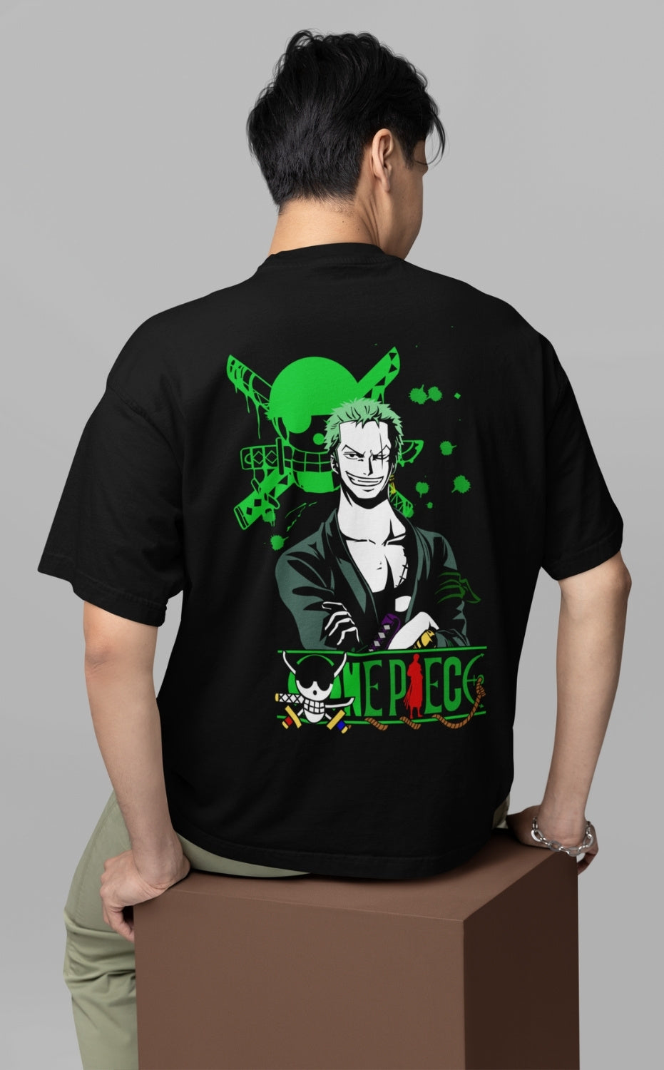 Roronoa Zoro Oversized Anime T-Shirt