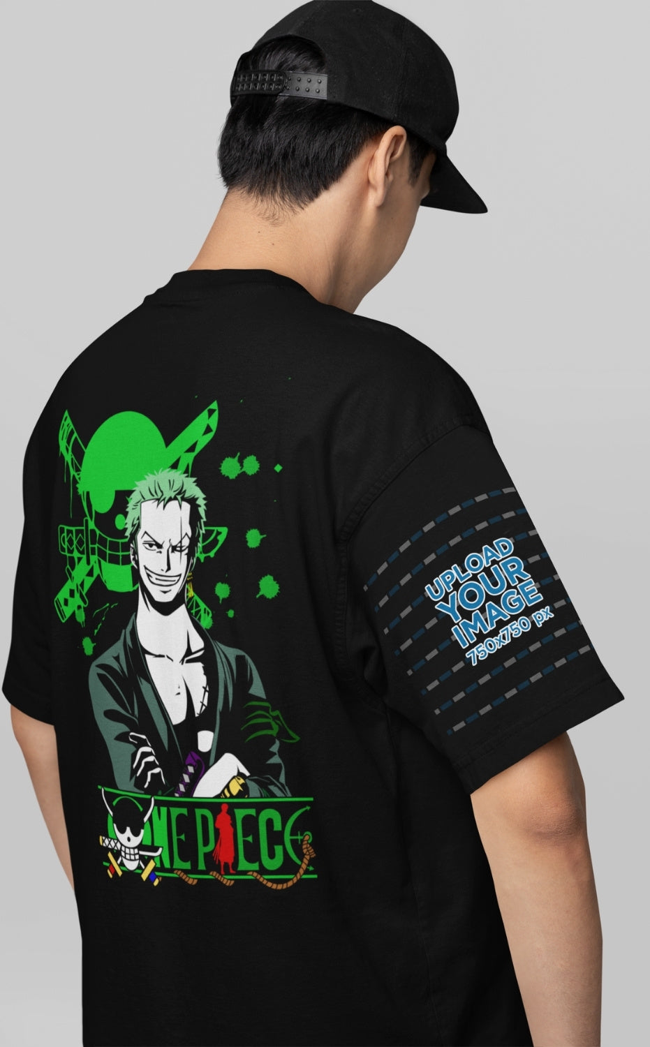Roronoa Zoro Oversized Anime T-Shirt