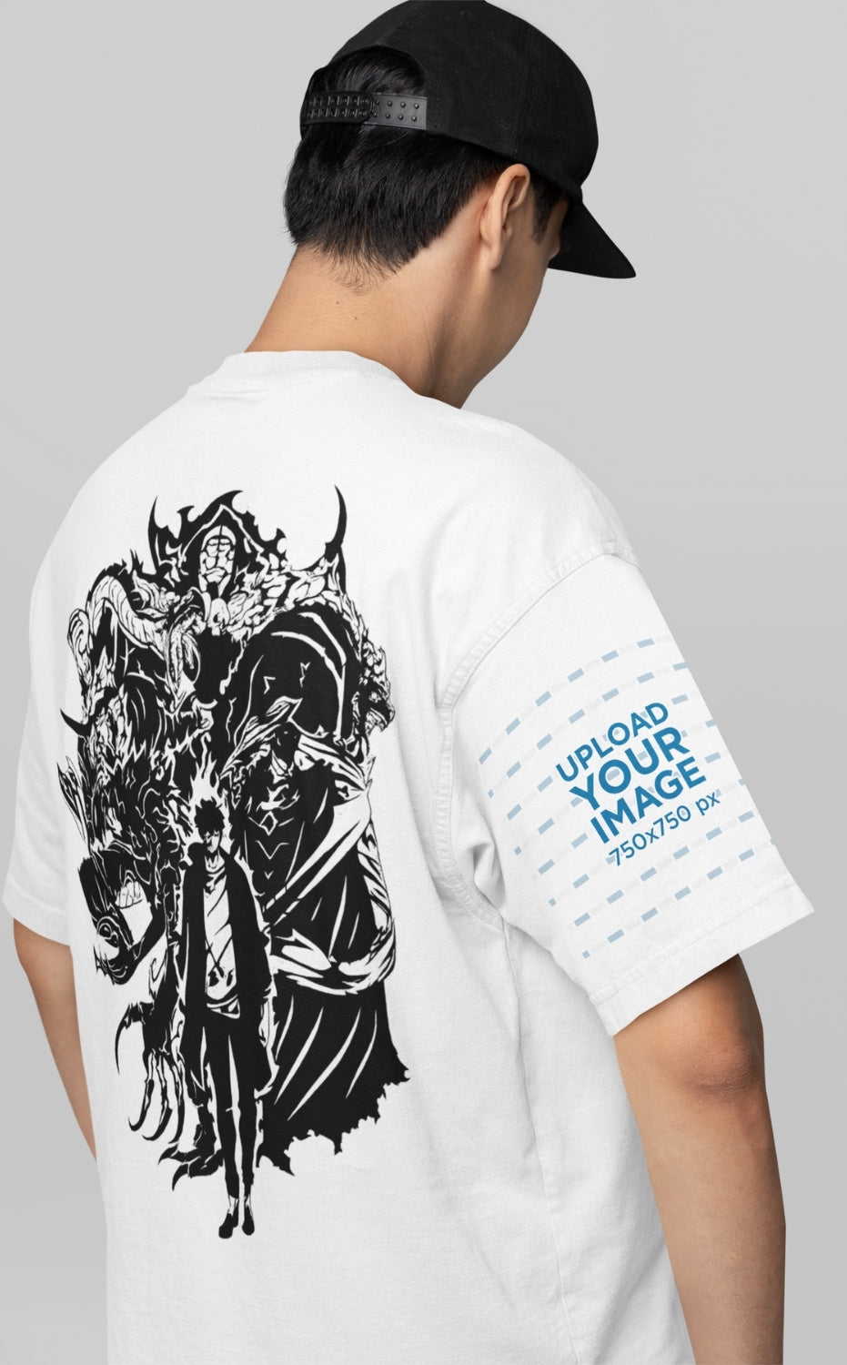 Solo Leveling Oversized Anime T-Shirt