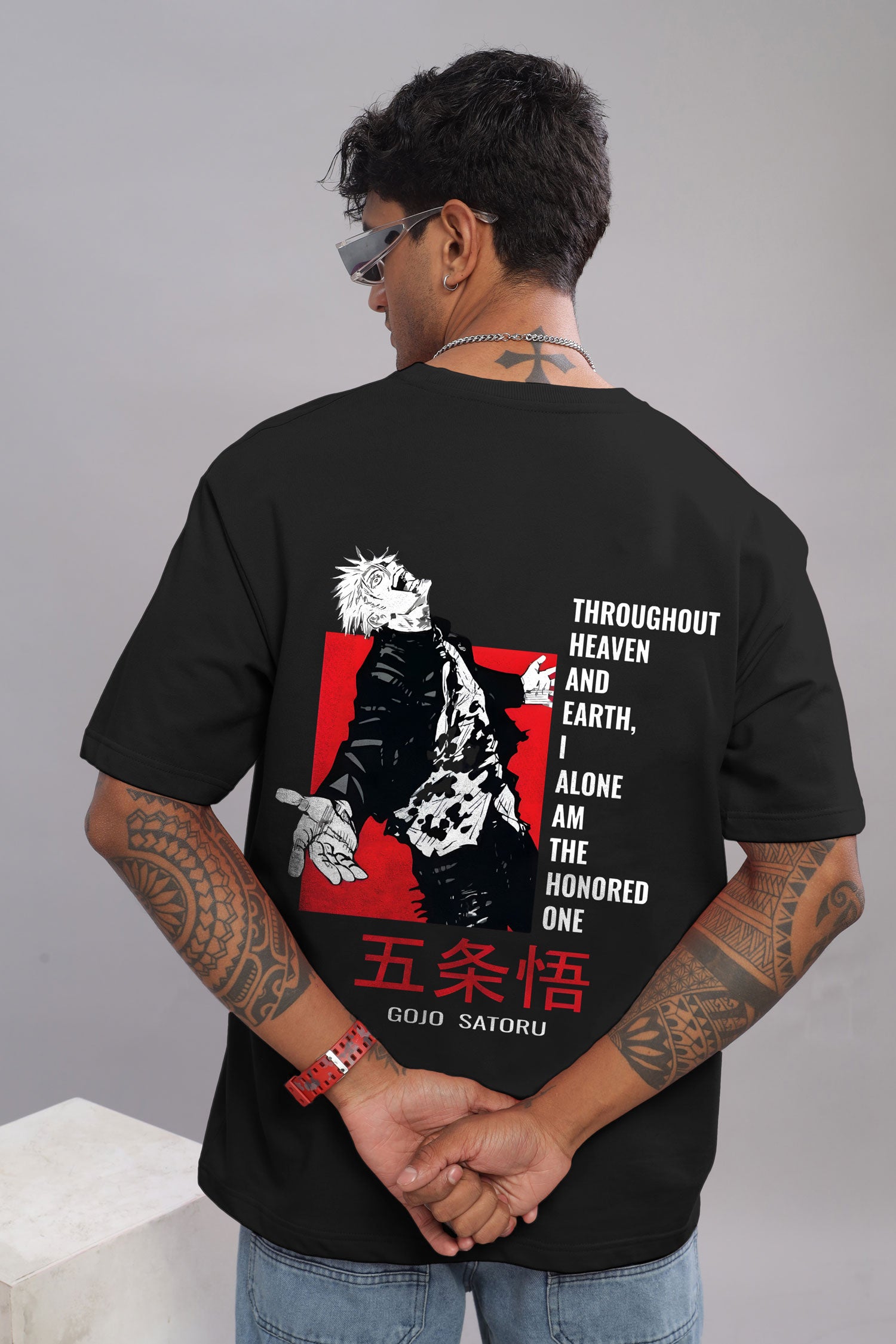 Gojo Satoru "The Honored One" Oversized Tee