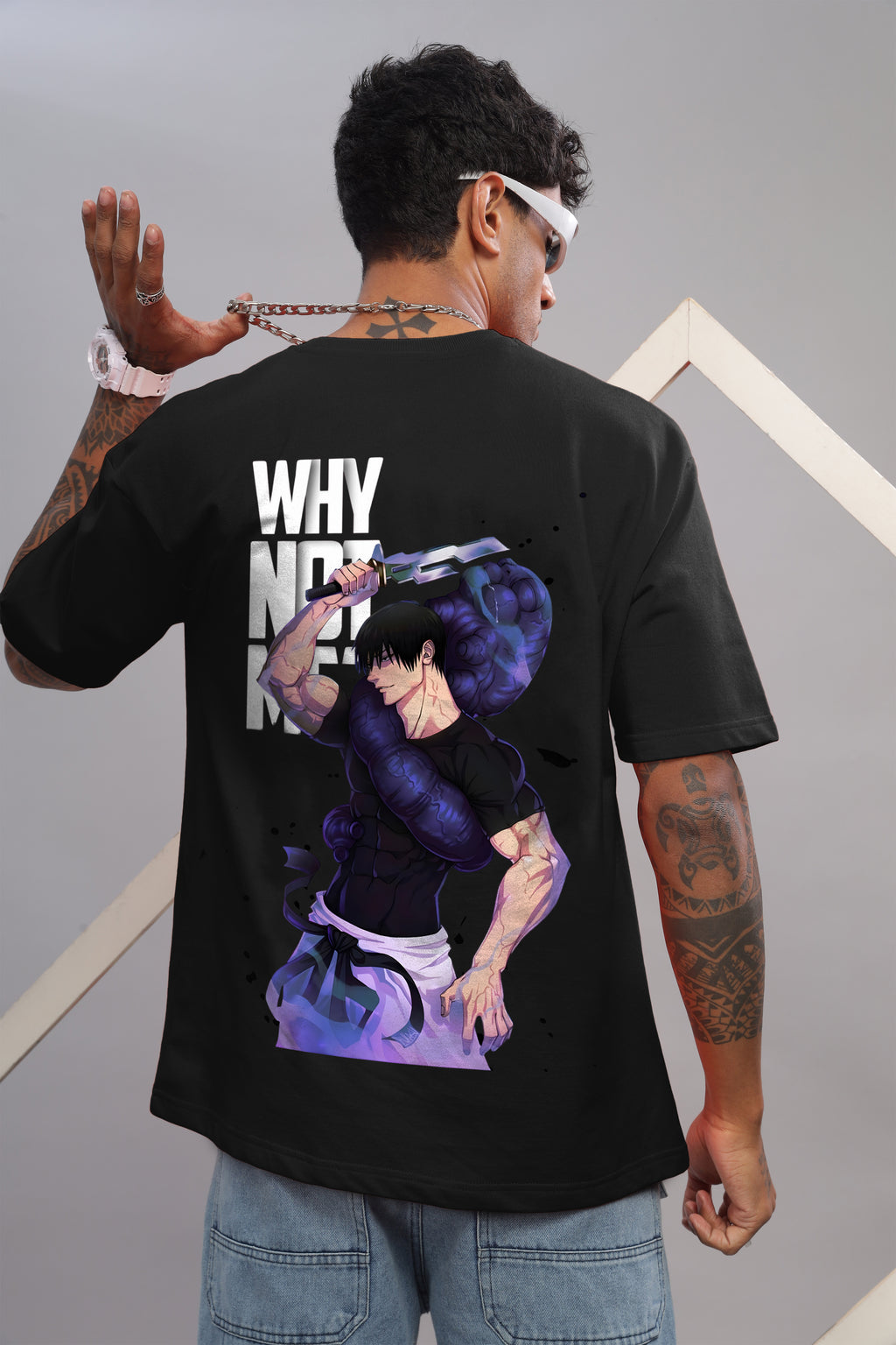 Toji "Sorcerer Killer" Oversized Tee