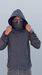 Essential "Ninja" Stealth Full-Zip Hoodie
