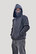 Essential "Ninja" Stealth Full-Zip Hoodie