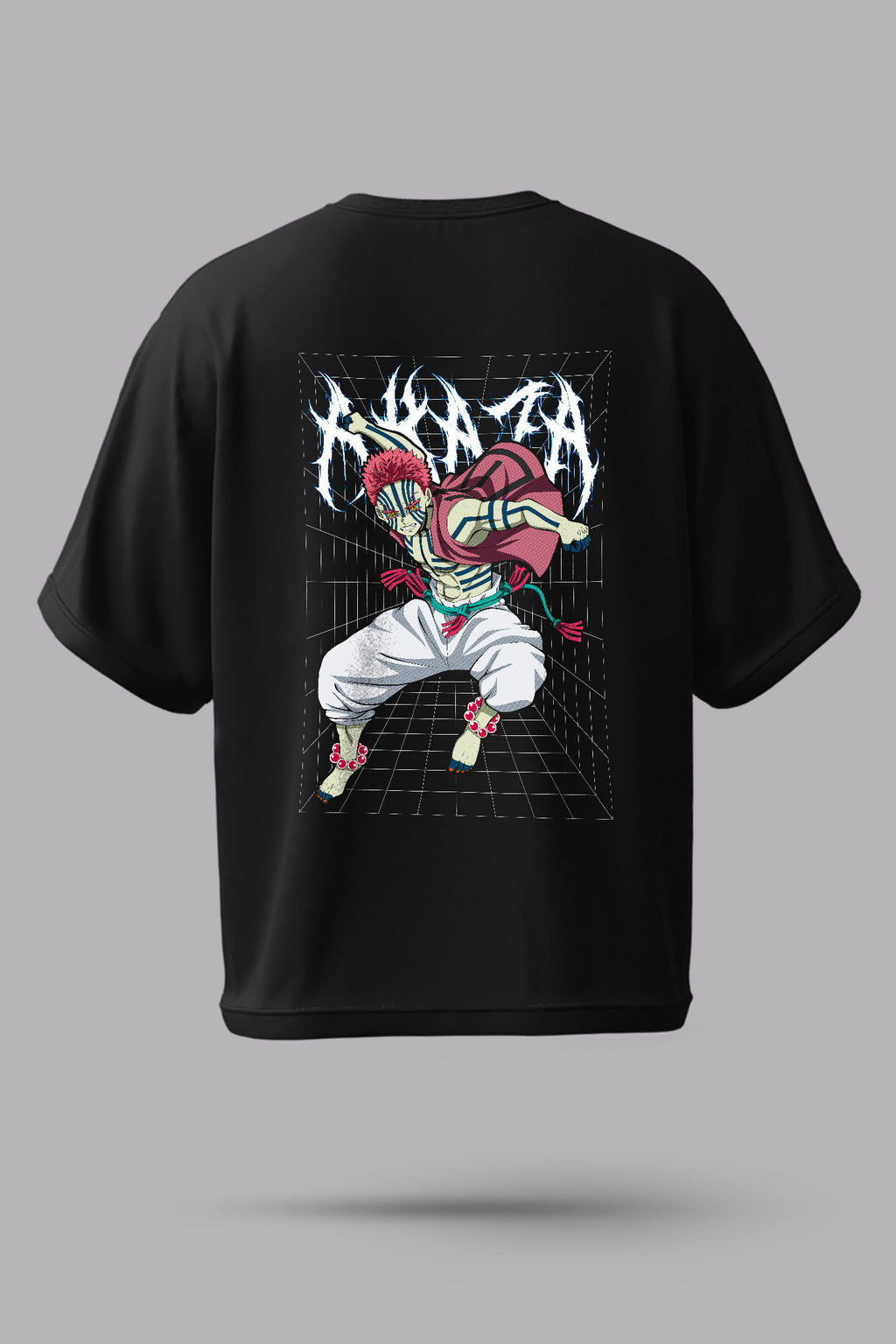 Demon Slayer Akaza Oversized T-Shirt