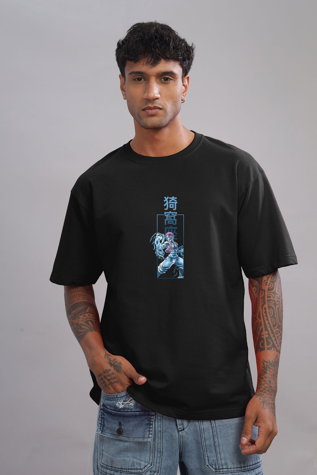 Demon Slayer Akaza Oversized T-Shirt