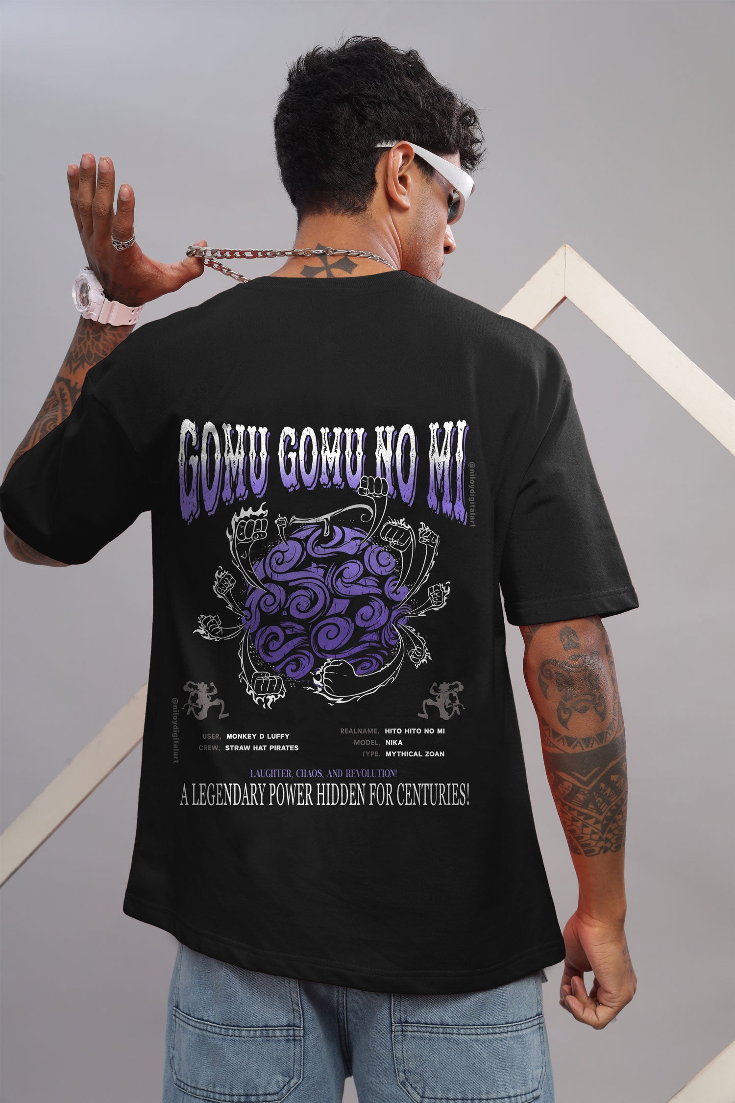 The "Gomu Gomu No Mi" Mythical Tee