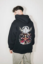 One Piece Luffy Gear 5 Evolution Oversized Hoodie