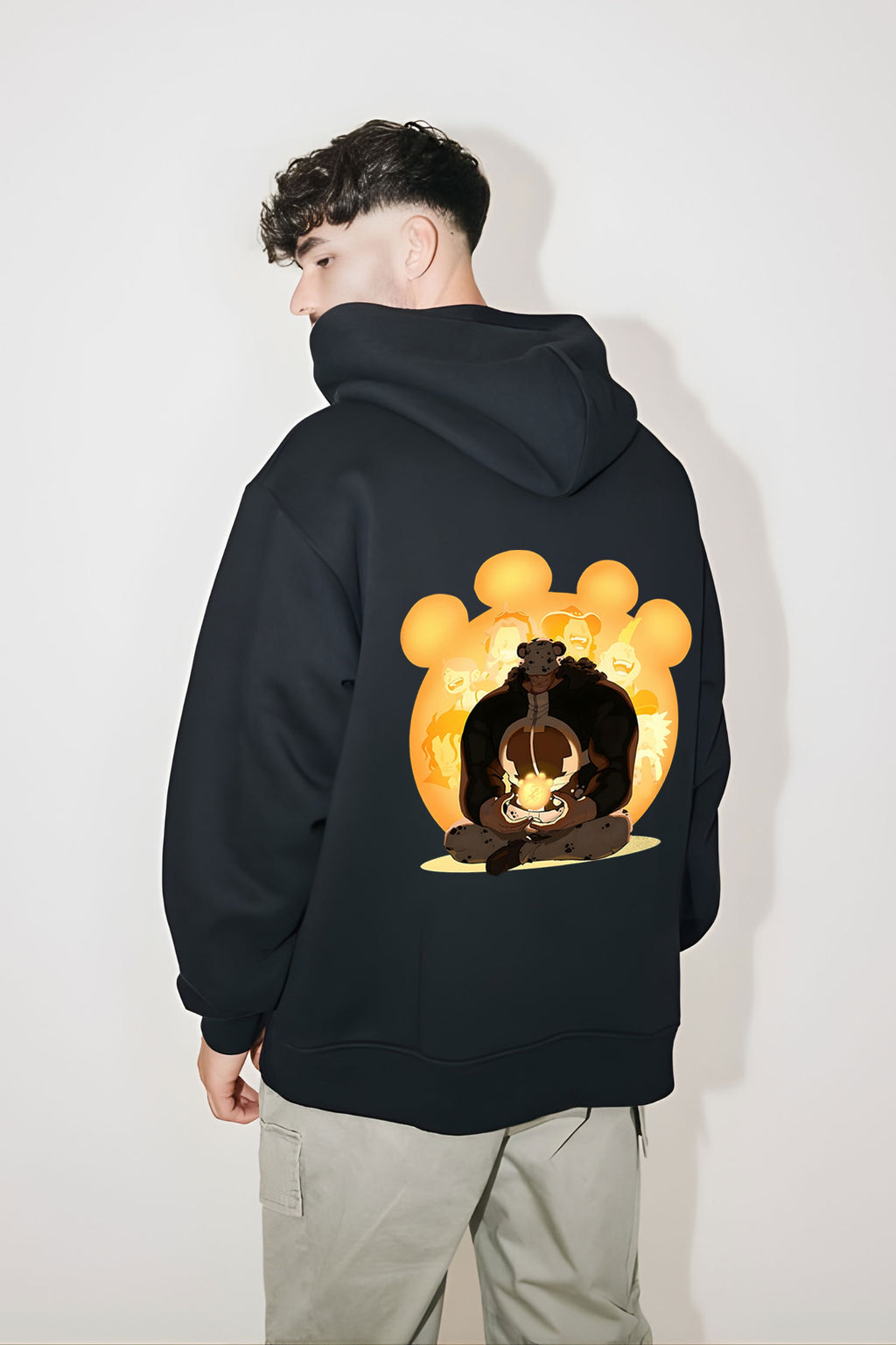 One Piece Bartholomew Kuma "Memories" Oversized Hoodie