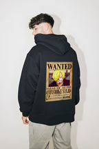 One Piece Vinsmoke Sanji Wanted Poster Oversized Hoodie