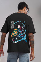 Demon Slayer Giyu Tomioka Oversized T-Shirt