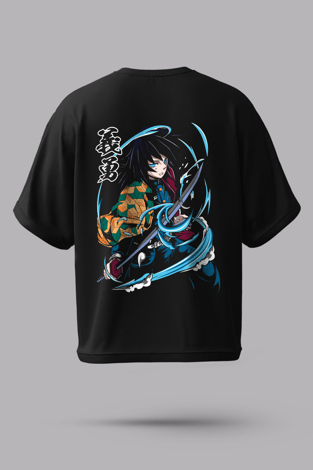 Demon Slayer Giyu Tomioka Oversized T-Shirt