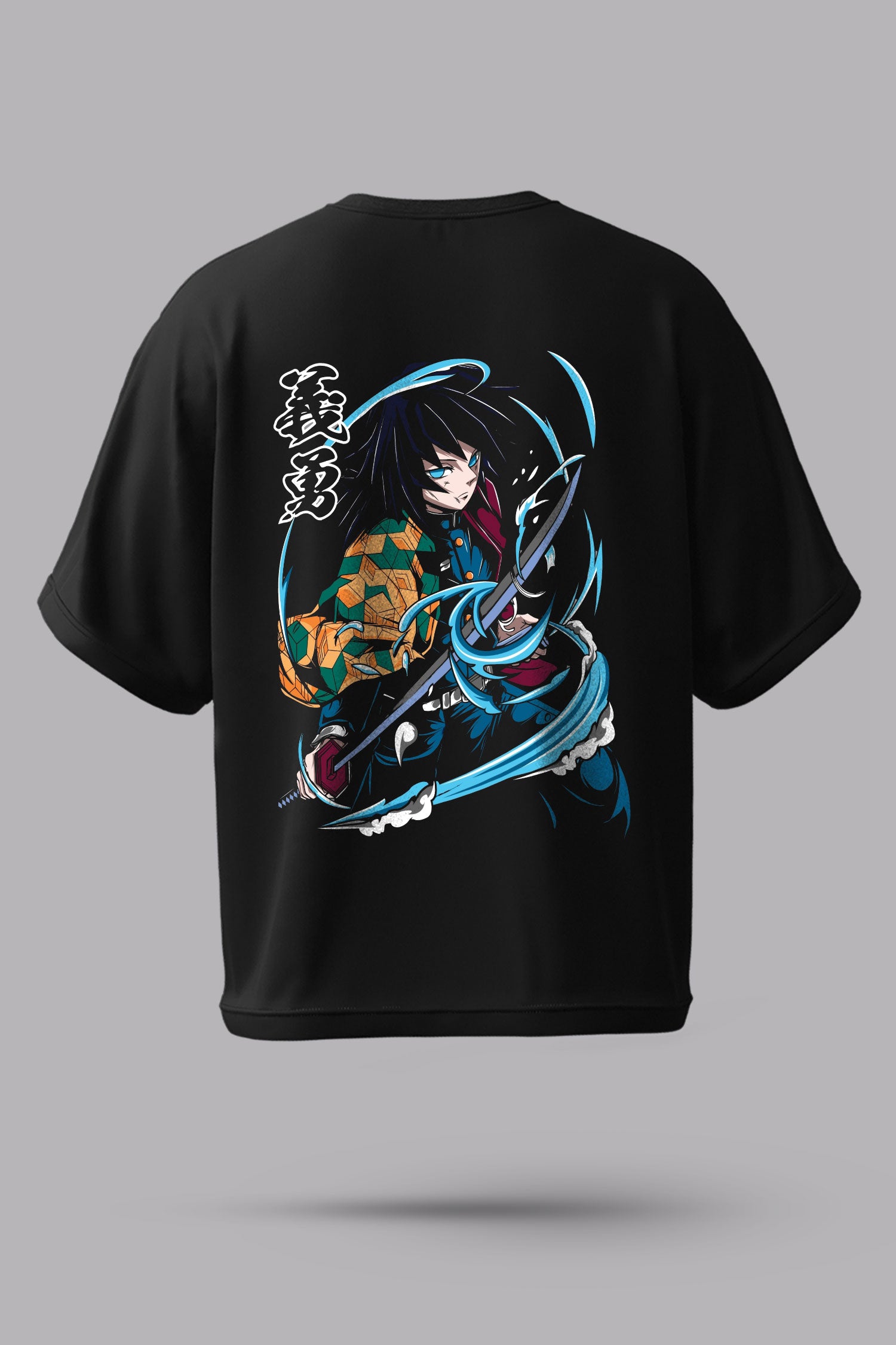 Demon Slayer Giyu Tomioka Oversized T-Shirt