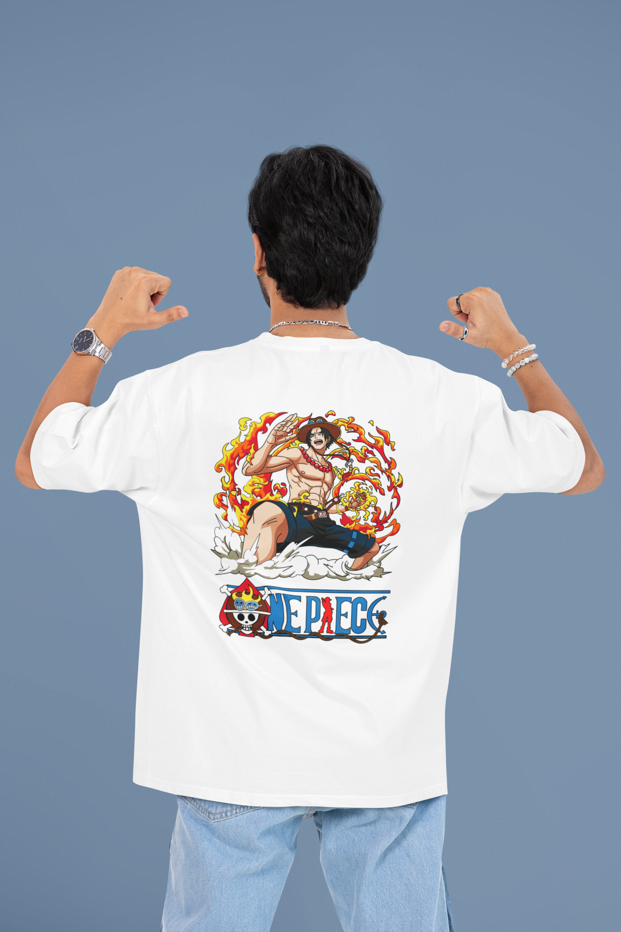 One Piece Unisex Oversized Classic T-Shirt