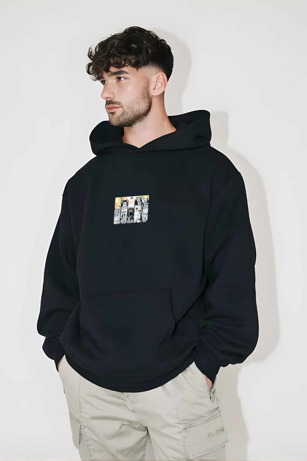 One Piece Bartholomew Kuma "Memories" Oversized Hoodie