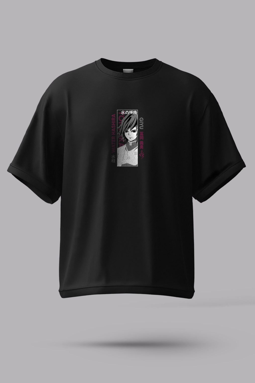Demon Slayer Giyu Tomioka Oversized T-Shirt