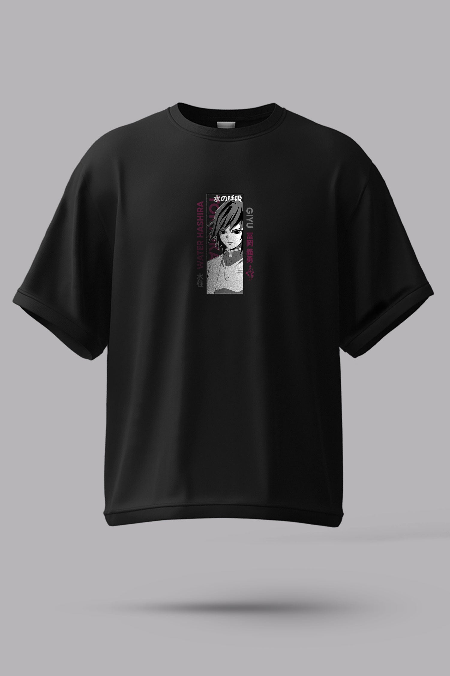 Demon Slayer Giyu Tomioka Oversized T-Shirt