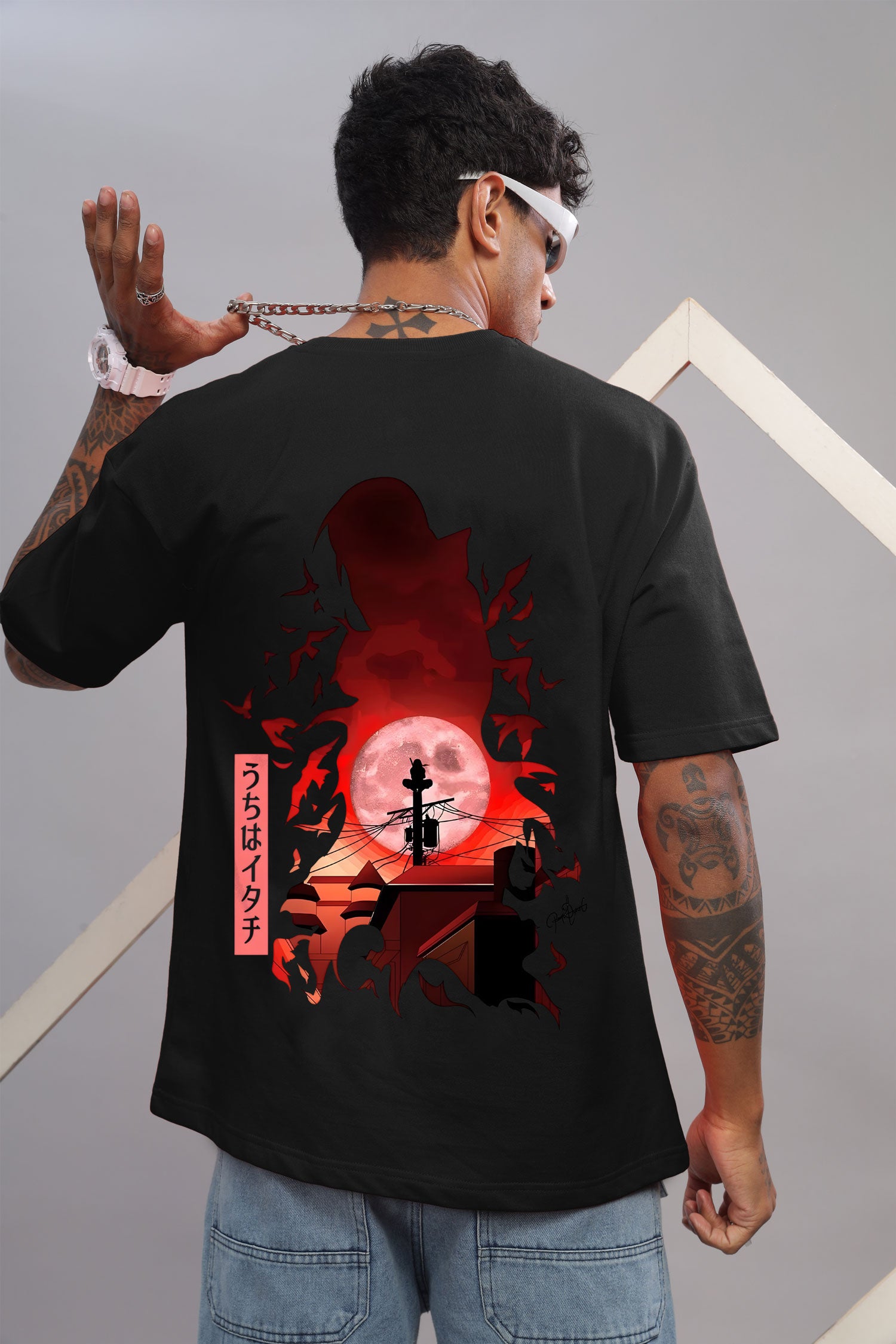 The Uchiha "Blood Moon" Tee