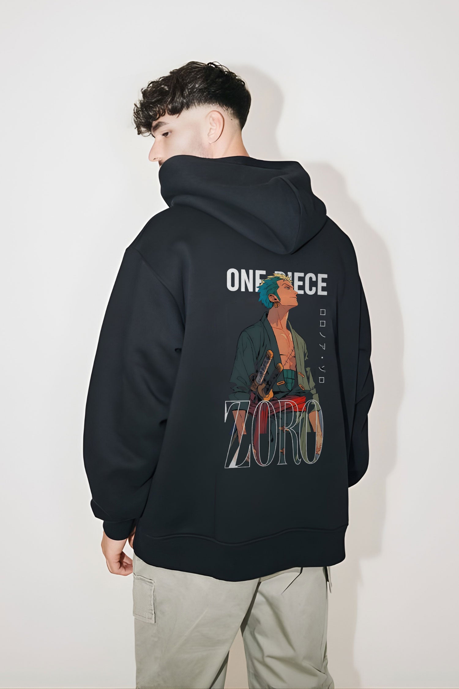 One Piece Roronoa Zoro Oversized Hoodie