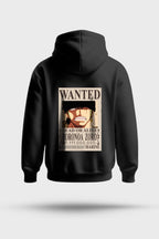 One Piece Zoro Wanted Poster Oversized Hoodie