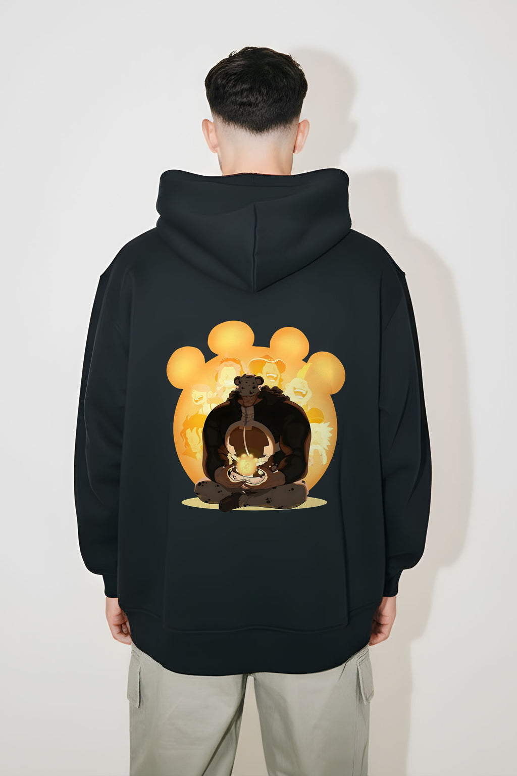 One Piece Bartholomew Kuma "Memories" Oversized Hoodie