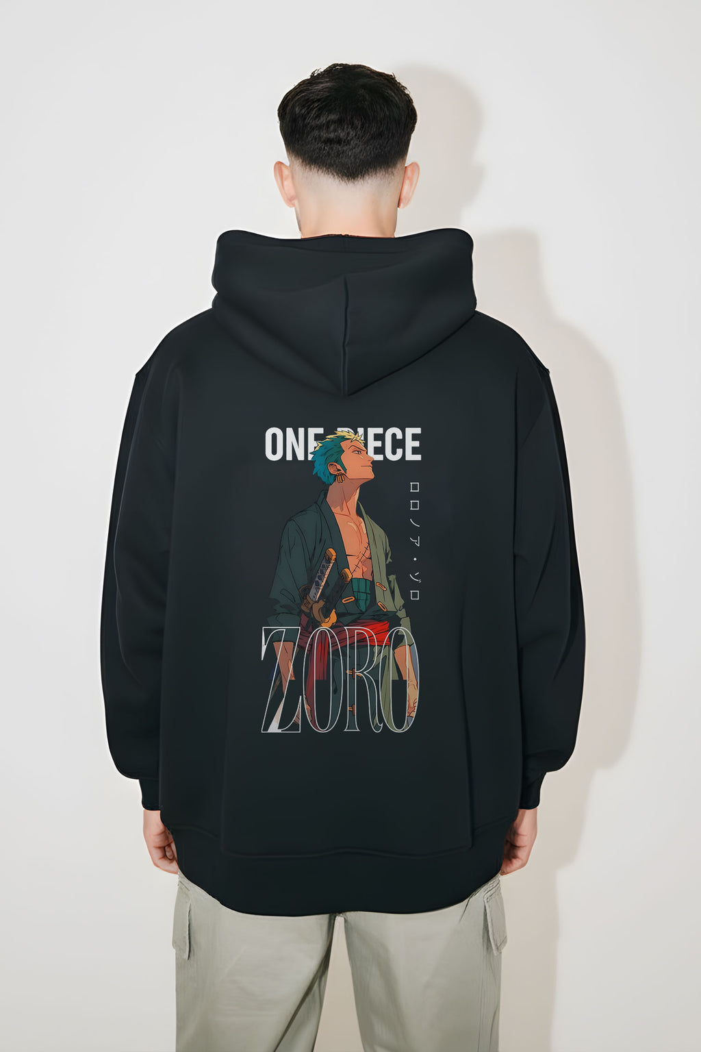 One Piece Roronoa Zoro Oversized Hoodie