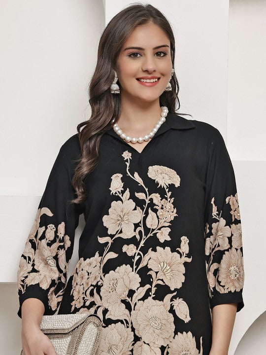 The Signature Floral Border Co-ord Set