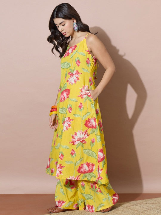 The Canary Lotus Strappy Set
