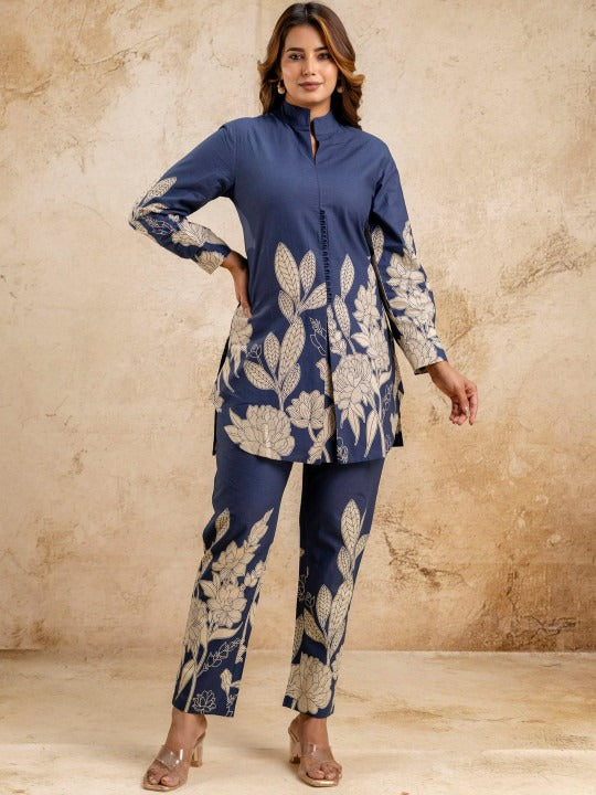 The Indigo Flora Power Suit