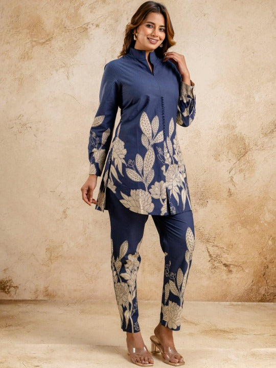 The Indigo Flora Power Suit