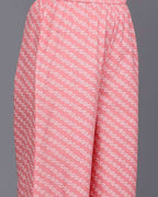 Coral Bloom Sleeveless Suit