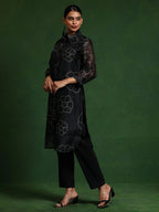 Midnight Stardust Longline Set