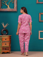 Berry Blossom Cotton Nightsuit