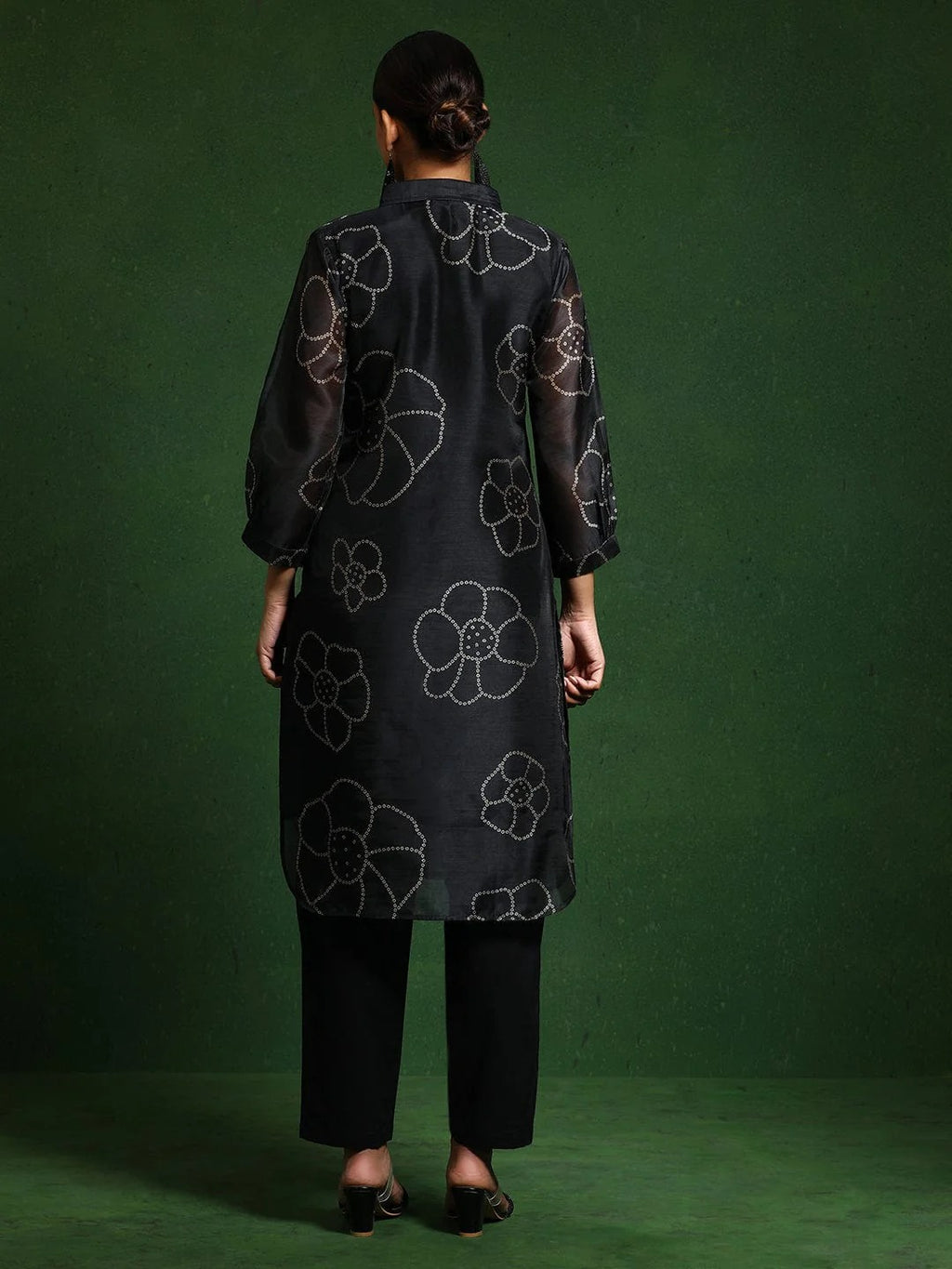 Midnight Stardust Longline Set