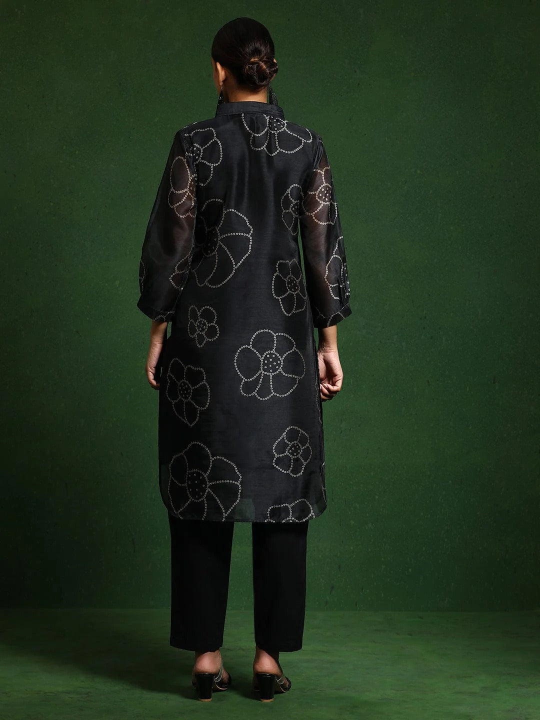 Midnight Stardust Longline Set
