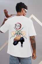 Inosuke Hashibira Oversized Anime T-Shirt