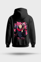Jujutsu Kaisen Sukuna "King of Curses" Mask Oversized Hoodie