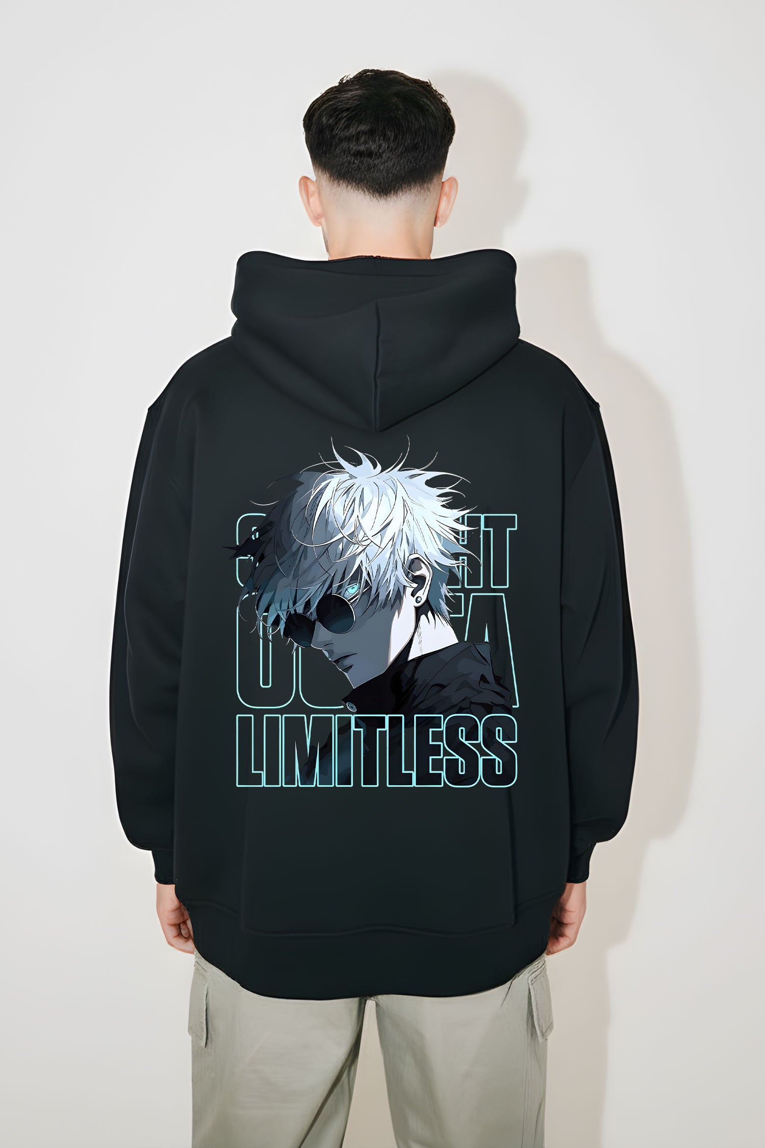 Jujutsu Kaisen Gojo "Limitless" Oversized Hoodie