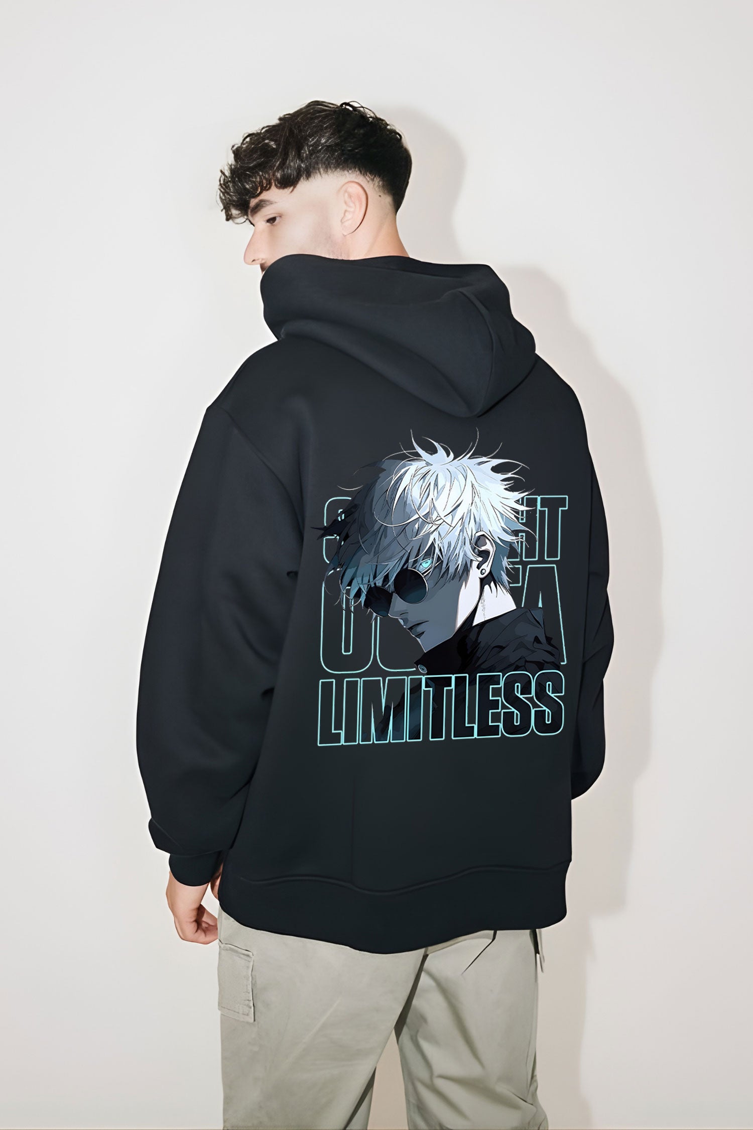 Jujutsu Kaisen Gojo "Limitless" Oversized Hoodie