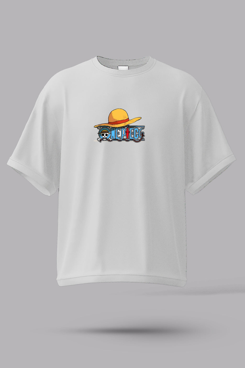 One Piece Luffy Wanted Collage Oversized T-Shirt