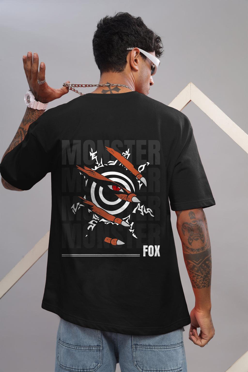 Naruto "The Monster Within" Oversized Tee