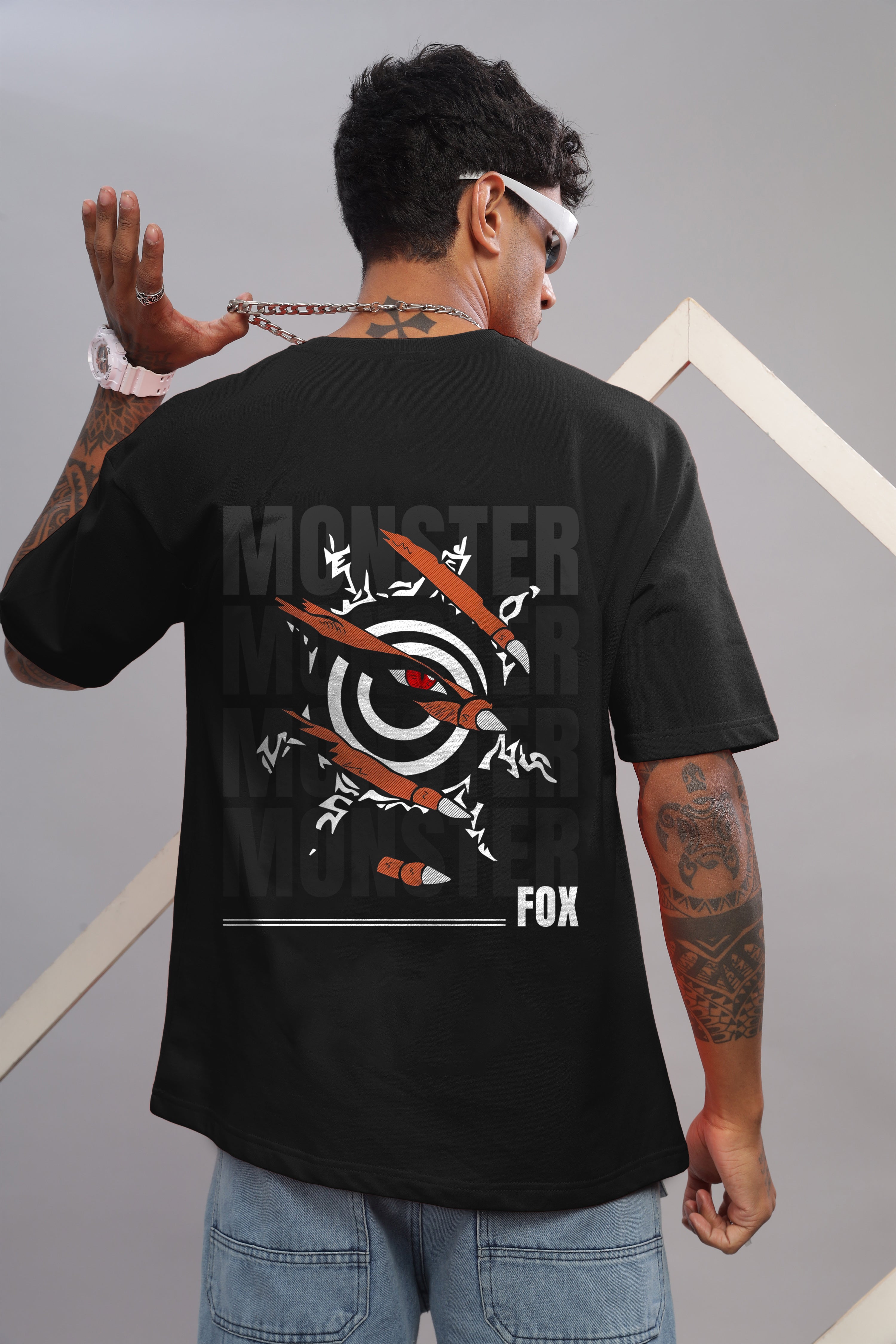 Naruto "The Monster Within" Oversized Tee