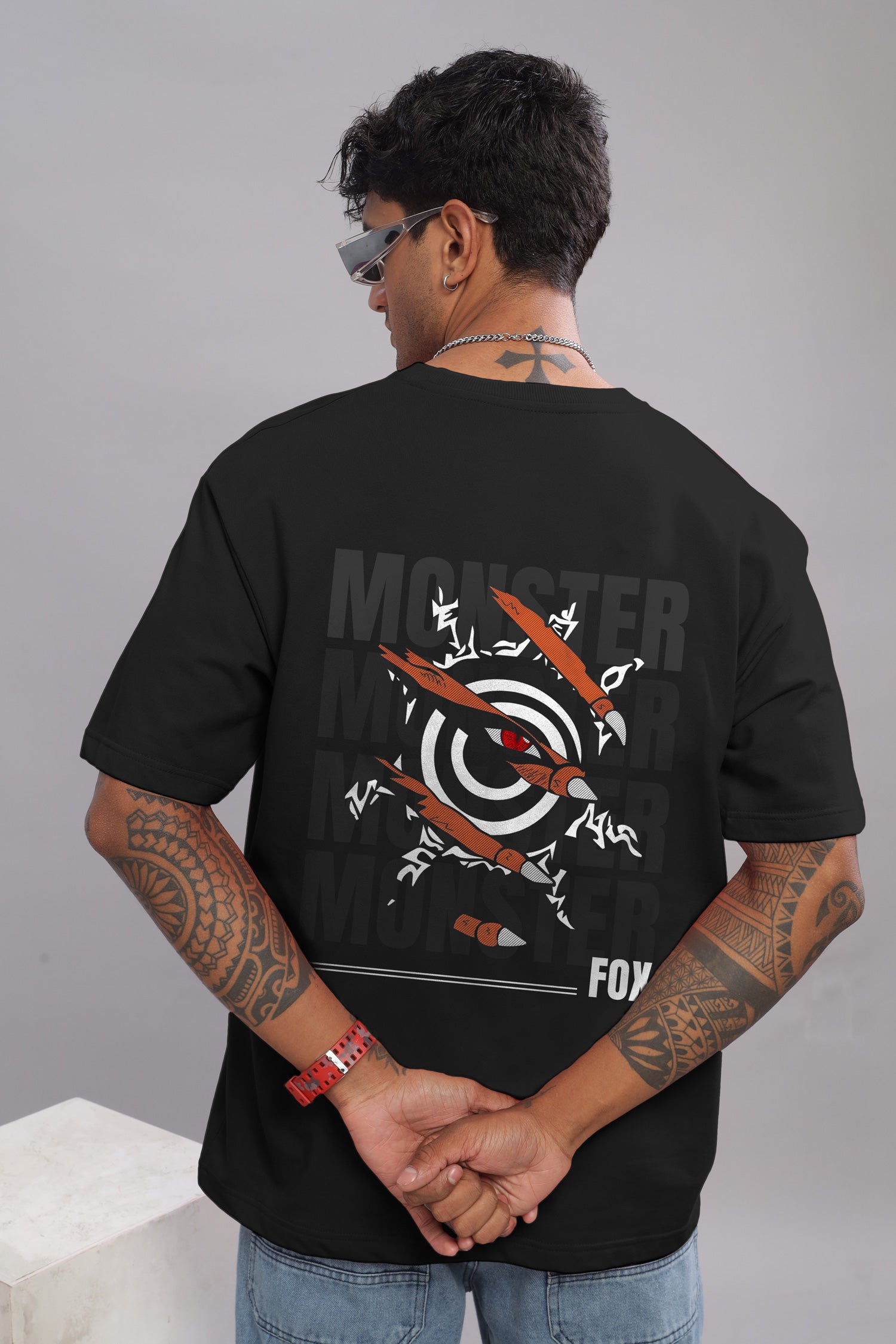 Naruto "The Monster Within" Oversized Tee