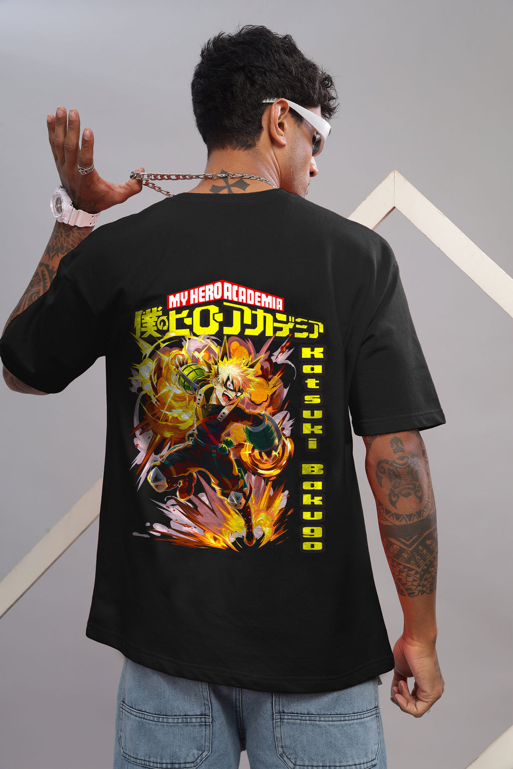 My Hero Academia Katsuki Bakugo Oversized T-Shirt