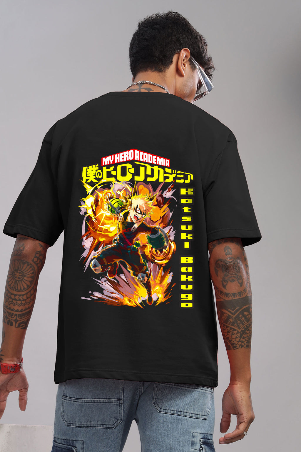 My Hero Academia Katsuki Bakugo Oversized T-Shirt