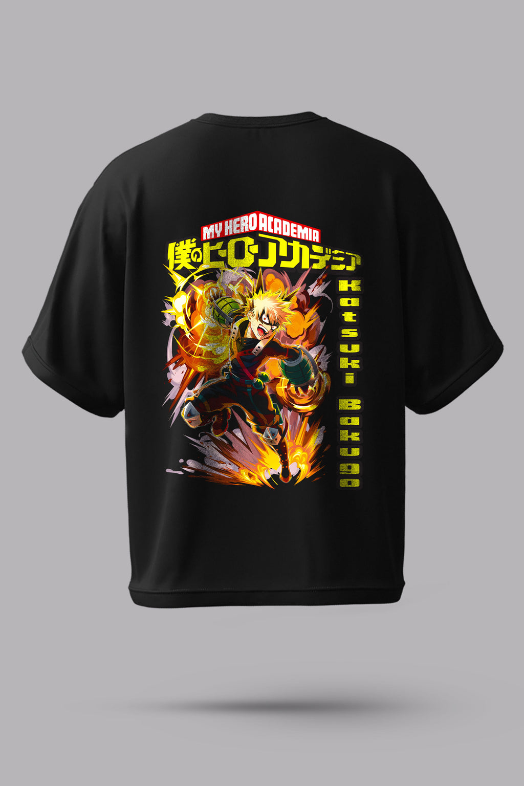 My Hero Academia Katsuki Bakugo Oversized T-Shirt