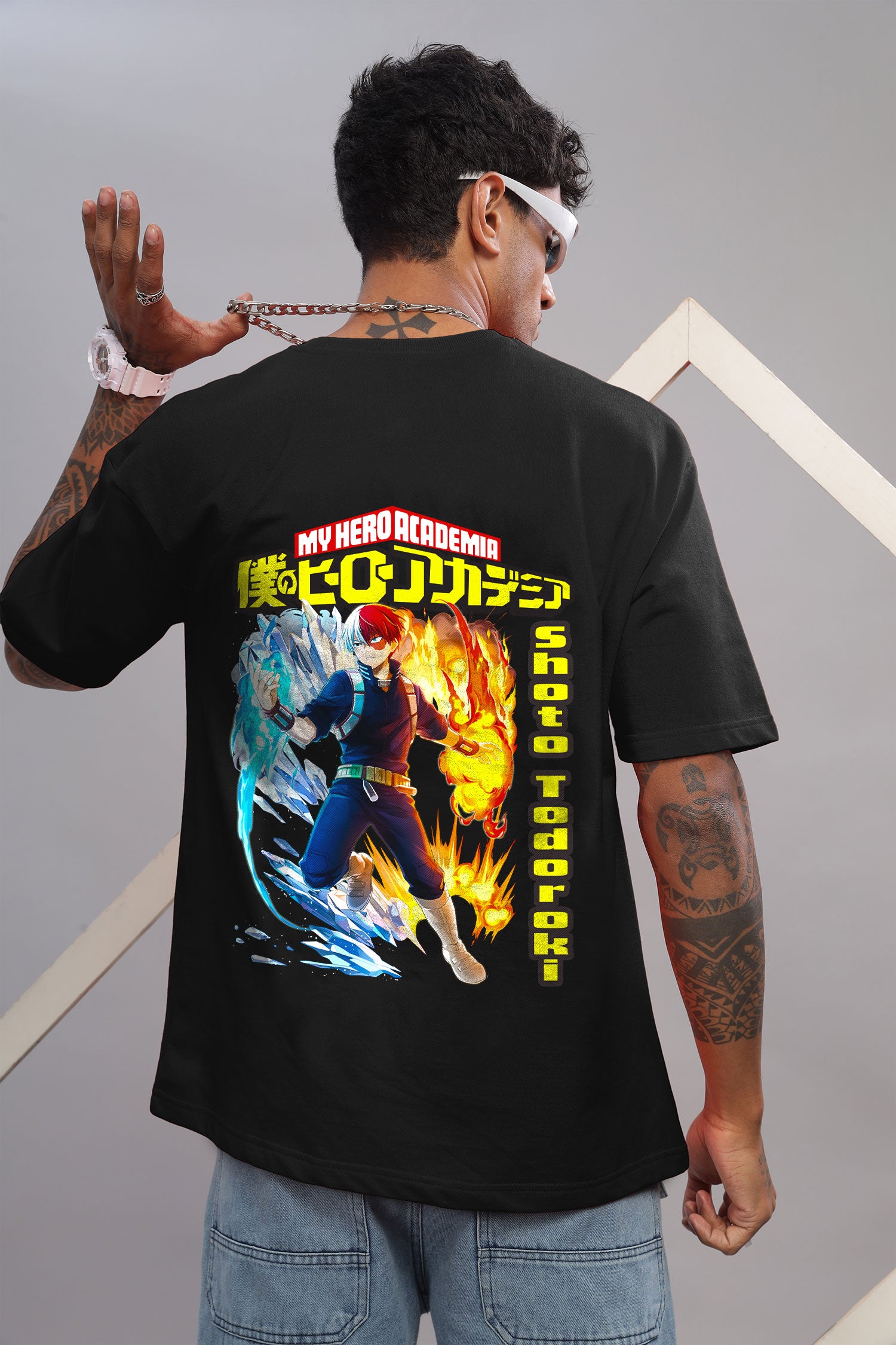 My Hero Academia Shoto Todoroki Oversized T-Shirt
