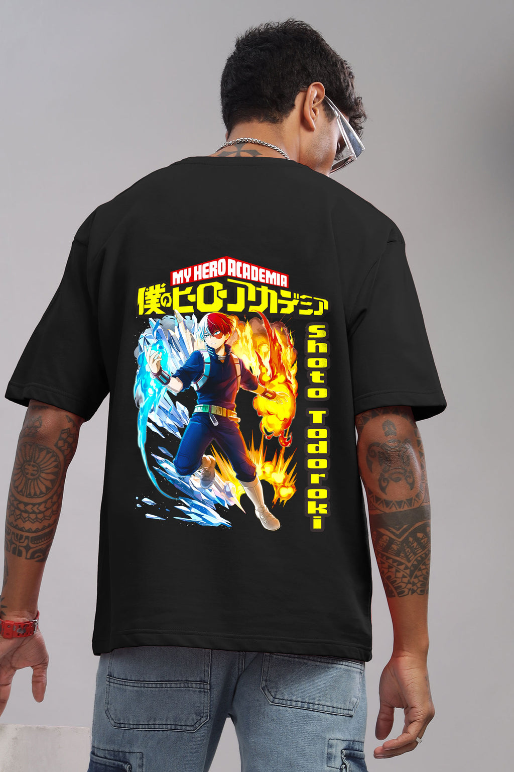 My Hero Academia Shoto Todoroki Oversized T-Shirt
